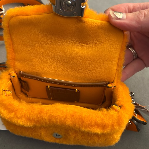 NWT! Viral Coach Orange Lil Nas X Drop Tabby Mini Bag Limited Edition - Picture 5 of 12